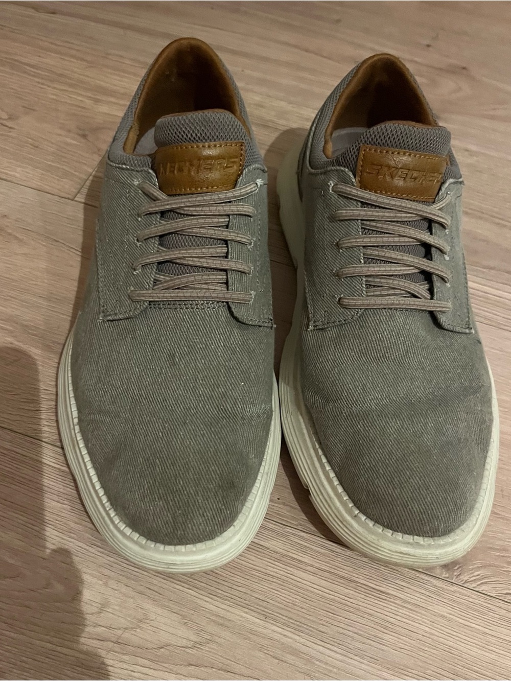 Skechers Garza Romano Men’s Canvas Slip-on Shoes 9.5